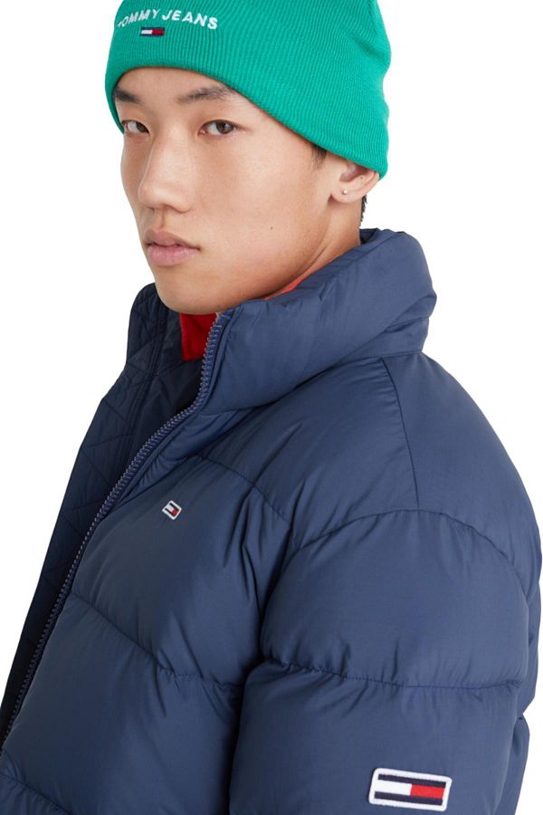 Tommy hilfiger navy blue coat hotsell