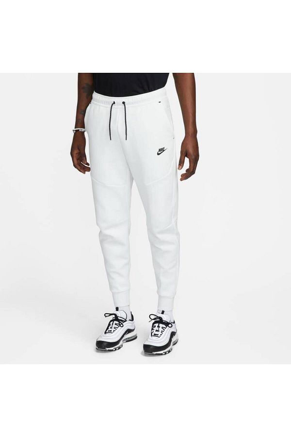 White nike tech joggers sale