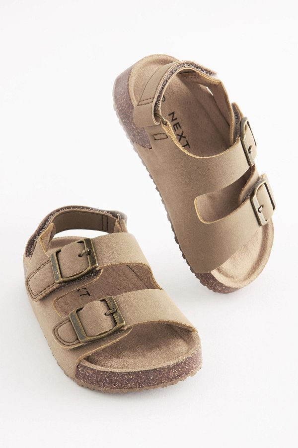Next Baby Sandals Gray Flat Trendyol