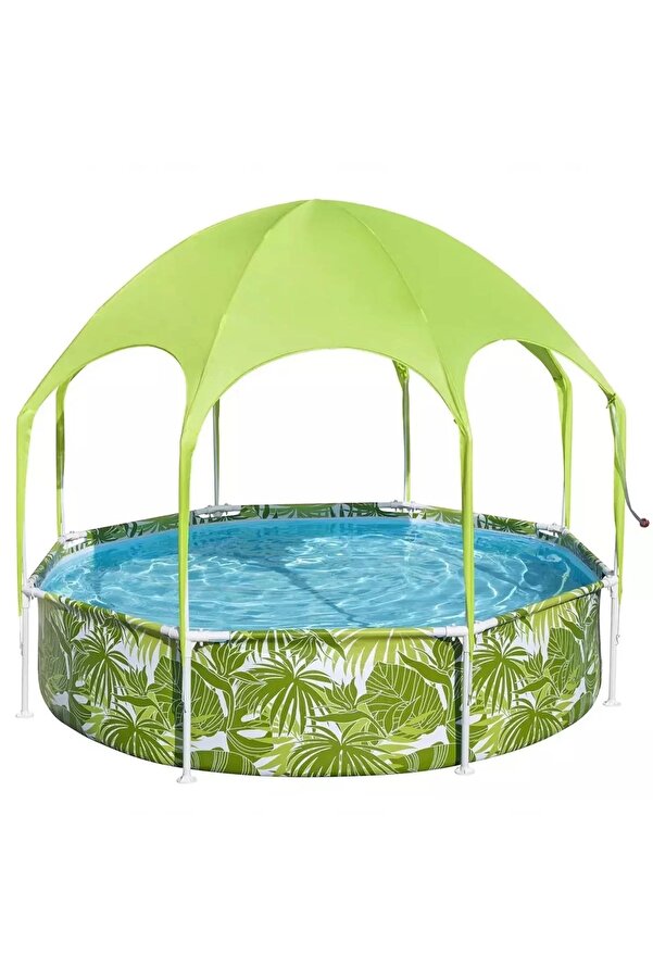 KdrElektronik Children's and Family Giant Play Pool with Canopy