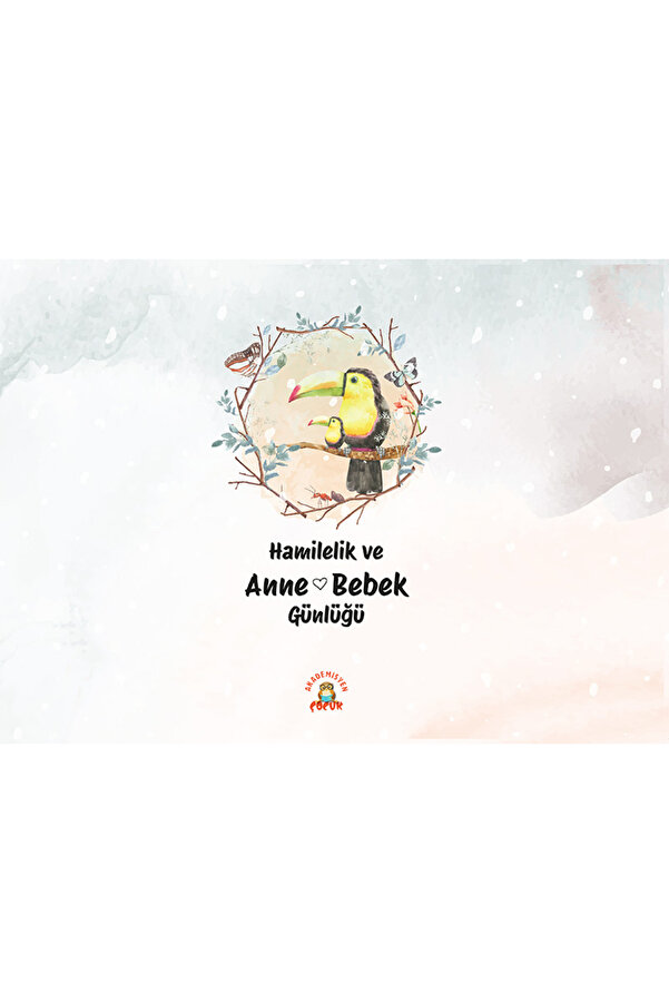 Akademisyen Kitabevi Hamilelik ve Anne Bebek Günlüğü