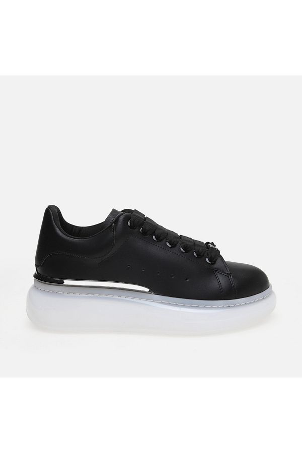 Hotiç-Schwarze Damen-Sportschuhe 1