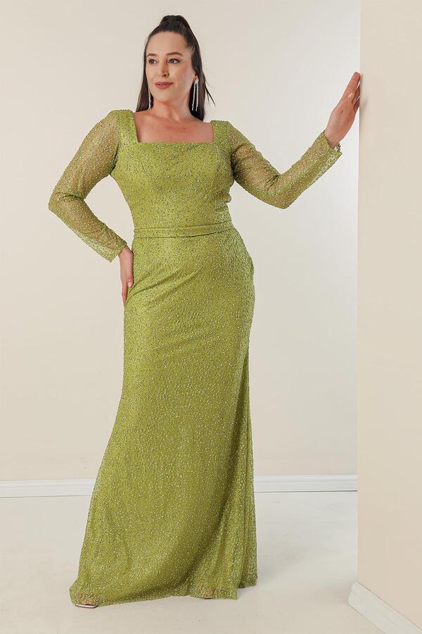 esprit abendkleid grün