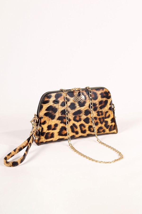 BagMolly-Chain Strap Bag Leopard Pattern 1