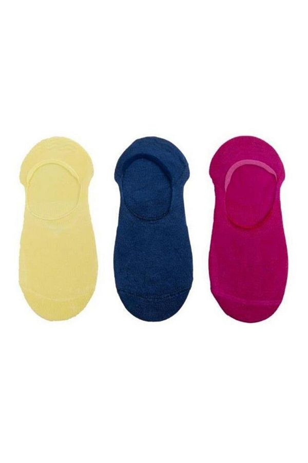 2AS-Mixed Color Ballerina Socks Set of 3 1