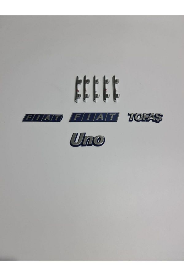 NURPAR-Fiat Uno S 1.4 Shutter Trunk Fender Arma Lettering Set 1St Class Compatible 1
