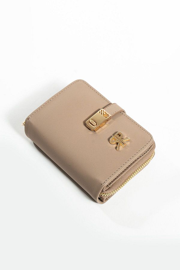 Canta Trend Black Medium Size Women s Wallet with Coin and Card Compartment Trendyol