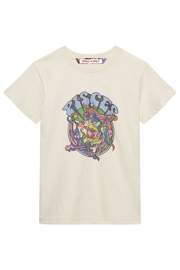 Tommy Hilfiger TOMMY ZENDAYA SERIES ZODIAC PRINTED TSHIRT Trendyol