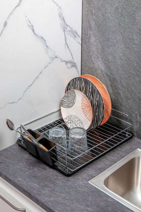 Dish rack chrome clearance