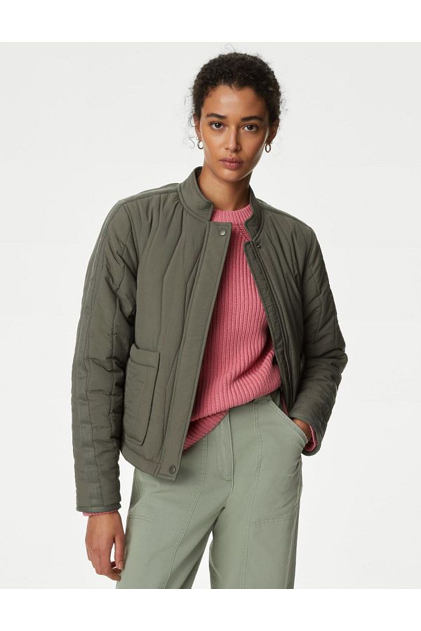 Marks Spencer Stormwear Quilted Short Jacket Trendyol
