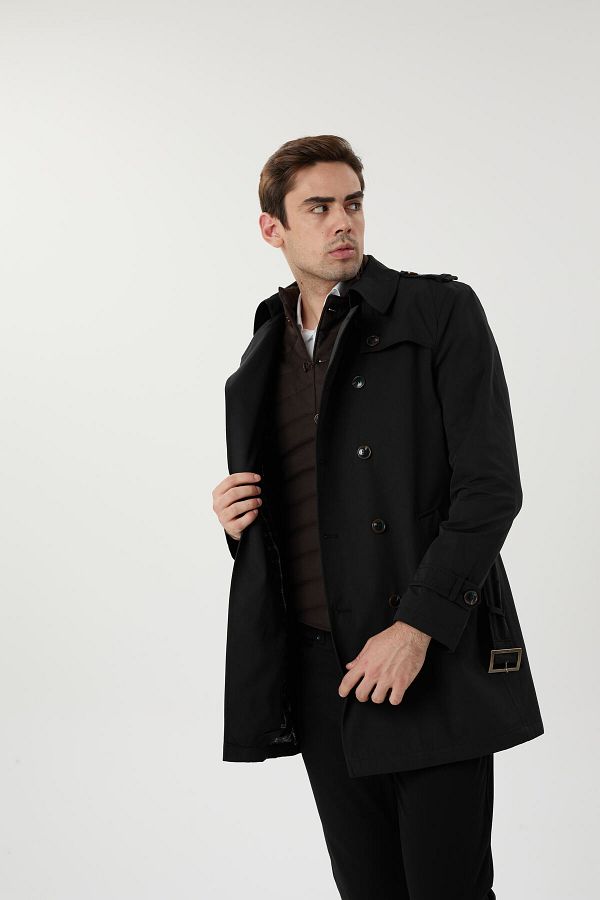 UFK MODA Slimfit Trench Coat Trendyol