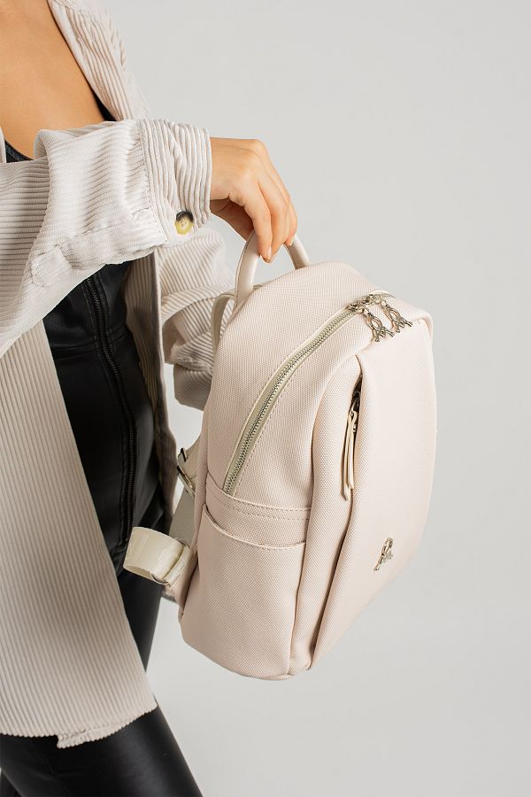 Canta Trend Mega Polo Lacoste Fabric 9 Compartments Large Size Adjustable Strap Women s Backpack Trendyol