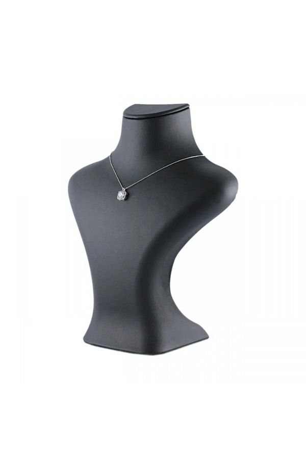 ostende Leather Neck Mannequin Jewelry Stand Organizer Necklace Hanger Black Trendyol