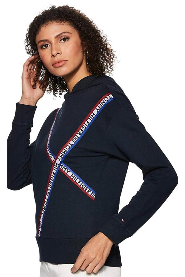 Tommy Hilfiger Louise Cropped Hoodie Ls Sweatshirt Trendyol