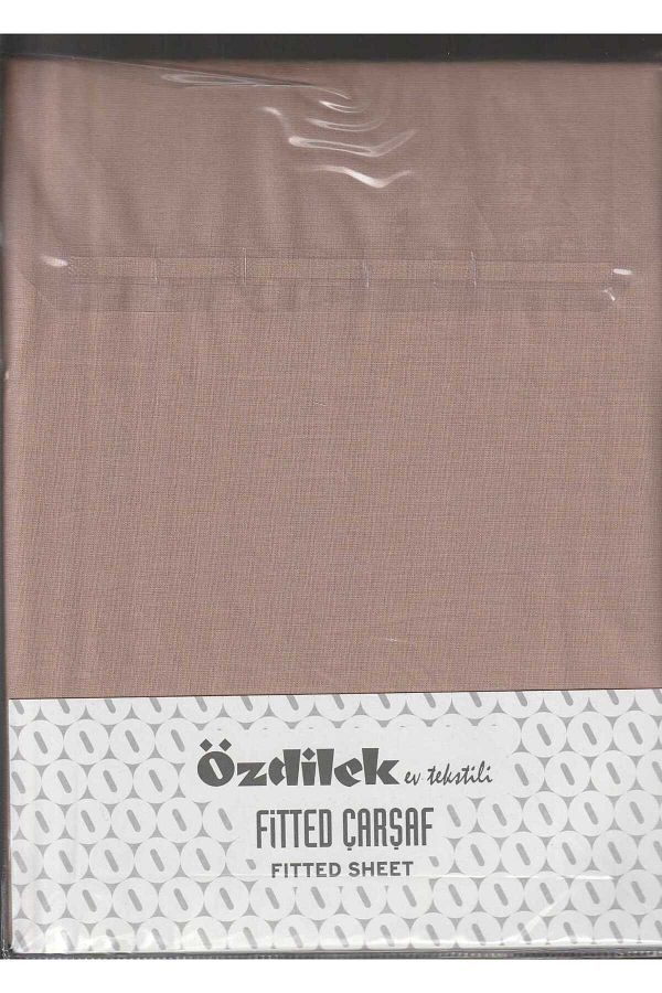 Özdilek-Elastic Fitted Oversize Sheet Set 180*200 Soil 1