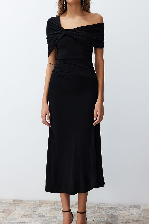 関税なし 送料無料 Asymmetrical Black Strass Evening Dress 611QrjgE+5L._UY1000_.jpg