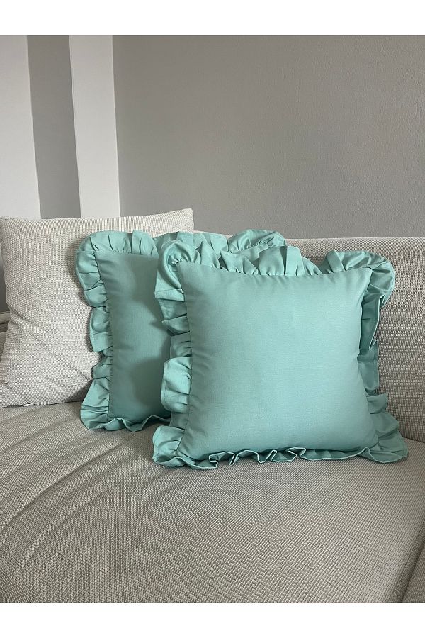 Mint green throw pillow covers hot sale