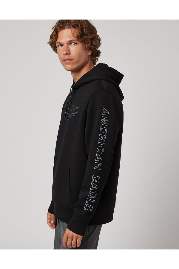 American Eagle Black Men s Sweatshirt U 0193 2091 Trendyol