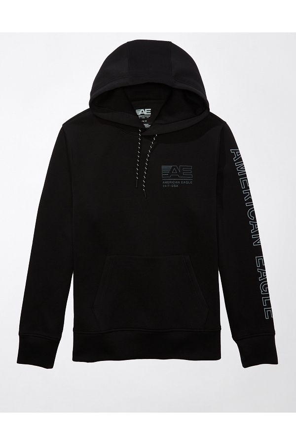 Black american eagle sweatshirt hot sale