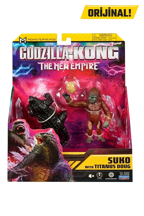 GODZILLA-and Kong Action Figure Suko With Titanus Doug 1