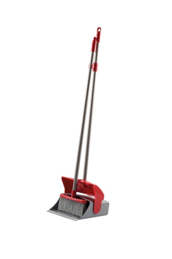 Ermop-CapFs K Covered Dustpan Broom Red 1