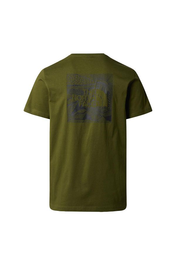The North Face M S S REDBOX CELEBRATION TEE Men s T Shirt NF0A87NVPIB1 Green XL Trendyol