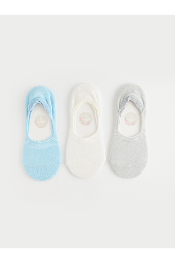 LC Waikiki-3er-Pack flache Ballerina-Socken für Damen 1