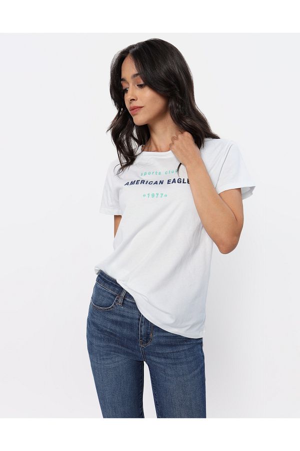 American eagle white t shirt outlet