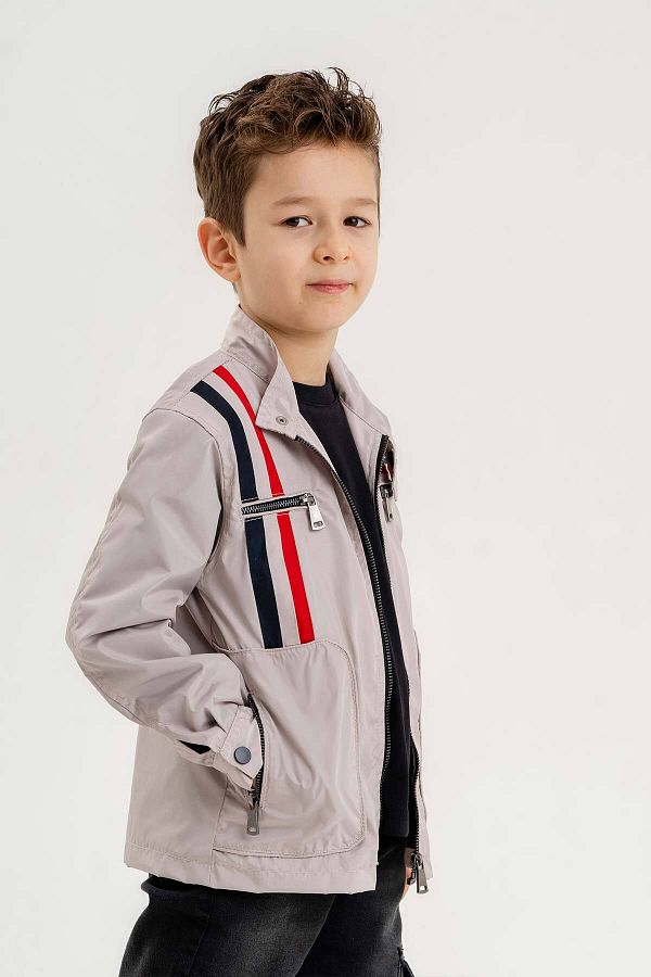 Gold Class Kidswear Double Pocket Zippered Waterproof Boy Jacket Trendyol