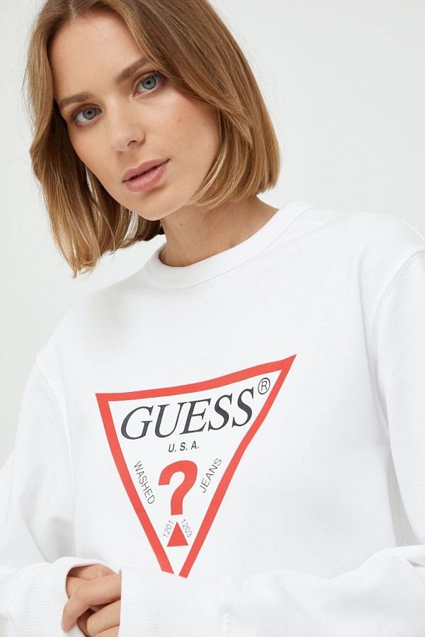 Guess logo sweatshirt 2025