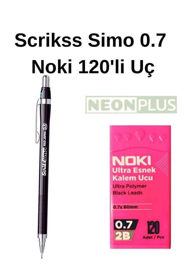 NEON PLUS-Scrikss Simo 0.7 Pen and Noki 120 Nibs 1