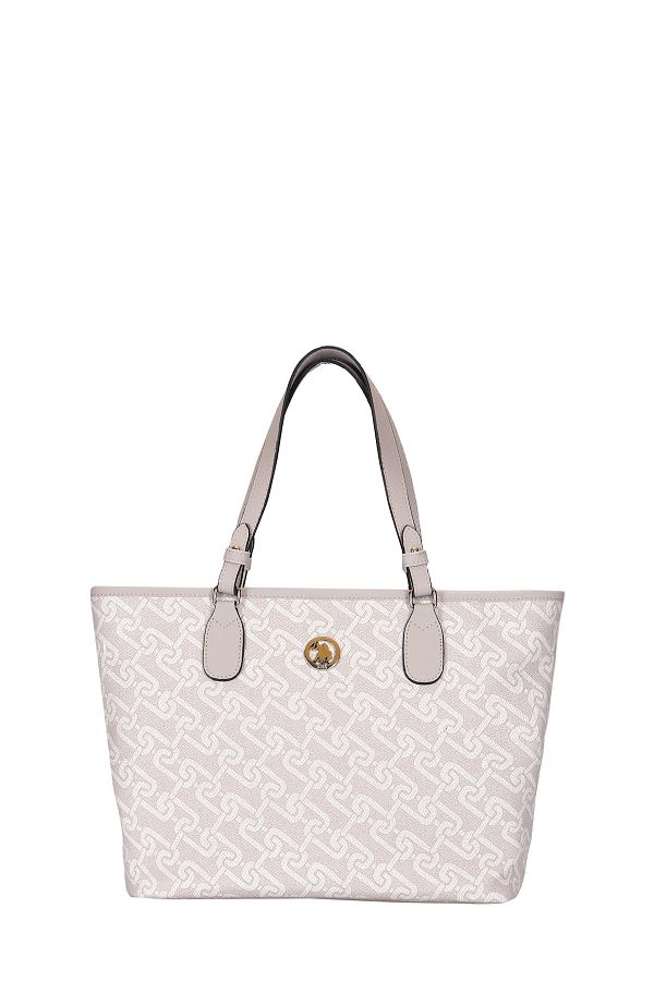 U.S. Polo Assn. White Gray Women s Shoulder Bag Us24106
