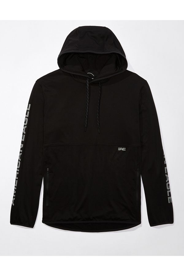 Black american eagle sweatshirt top