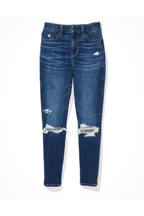 American Eagle Blue Women's / Girls' Pants U-4432-4343- Trendyol