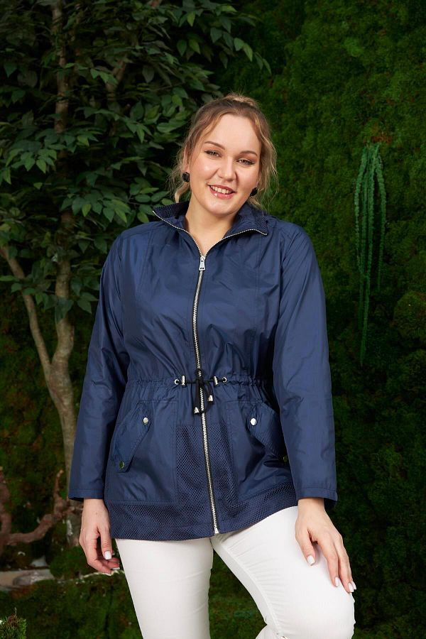 Mesh trench coat plus size sales