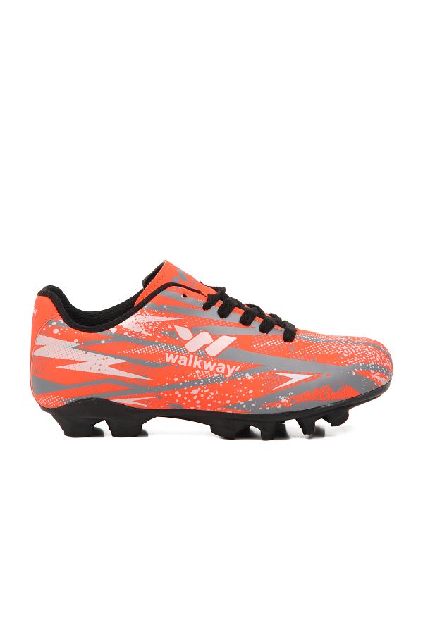 Orange kids football boots sale