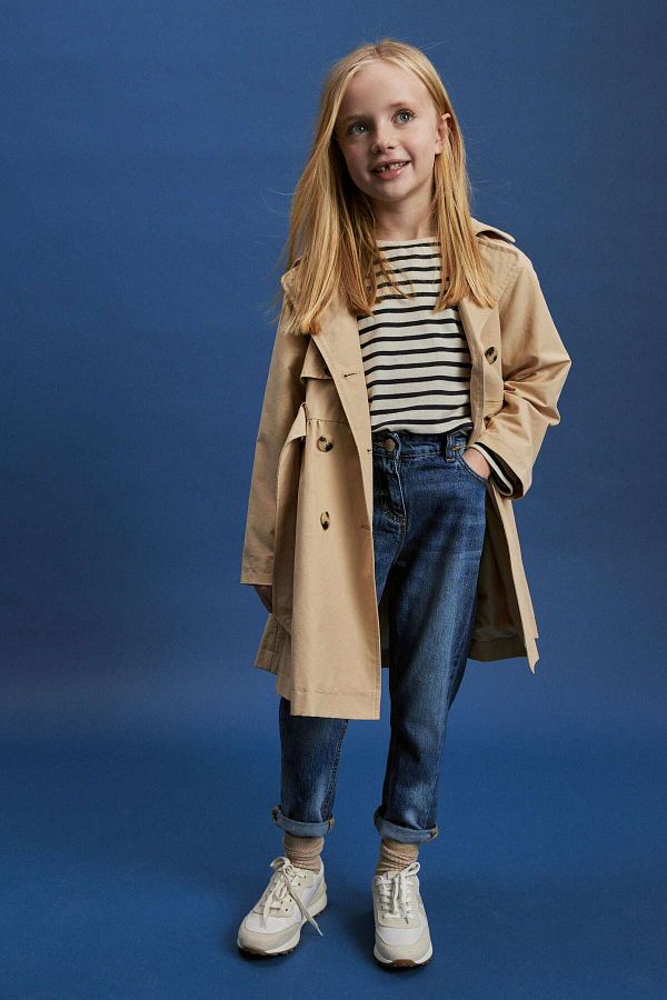 Infant trench coat girl hotsell