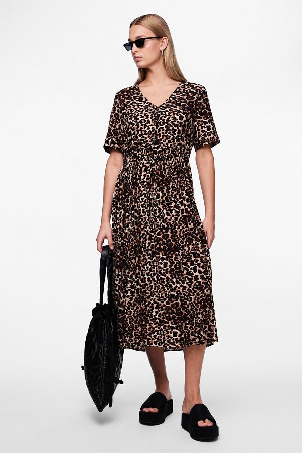 Pieces midi dress hotsell