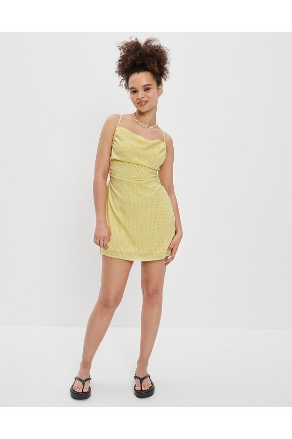 American eagle yellow dress outlet