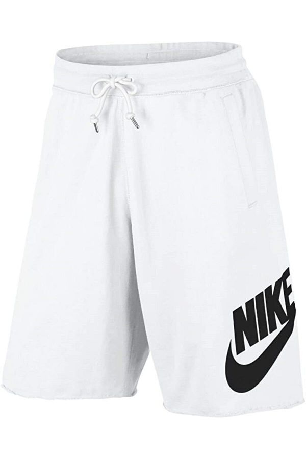 Nike white mens shorts best sale