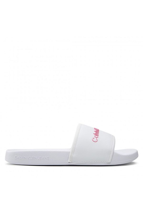 Calvin klein white mules best sale