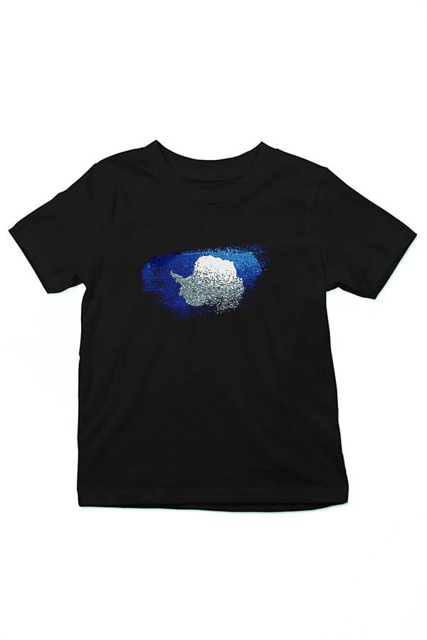 Darkhane-AnTarcTica Black Unisex Kids T-Shirt - AnTarcTica T-Shirt 1