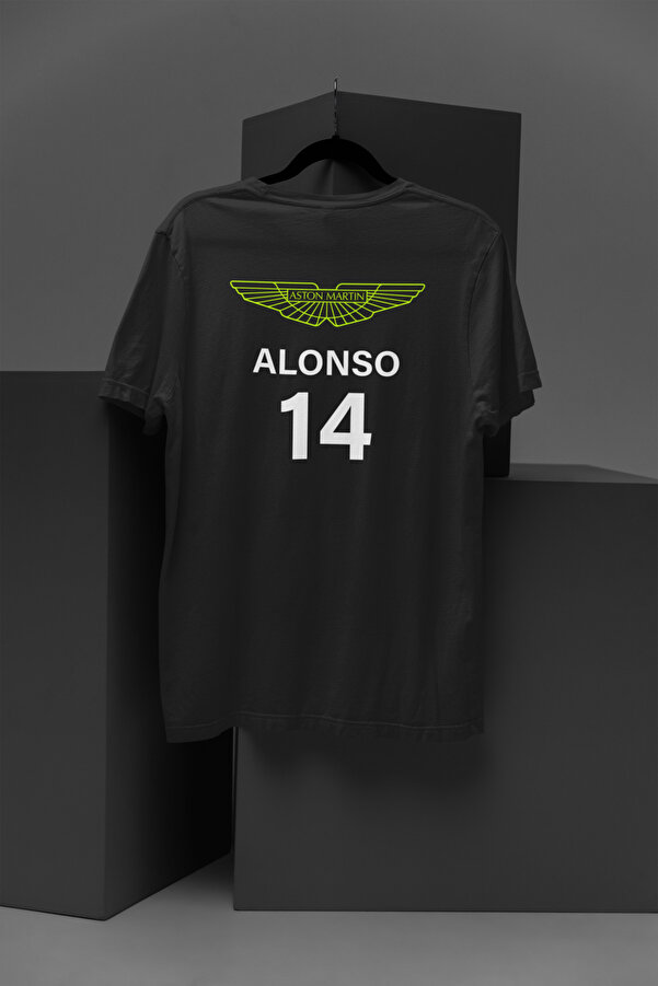 BaseLineShop Aston Martin Fernando Alonso 2024 T-shirt- Trendyol