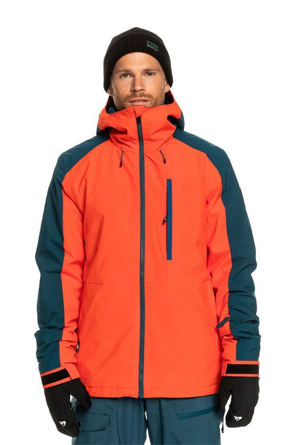 Mens orange snowboard jacket online