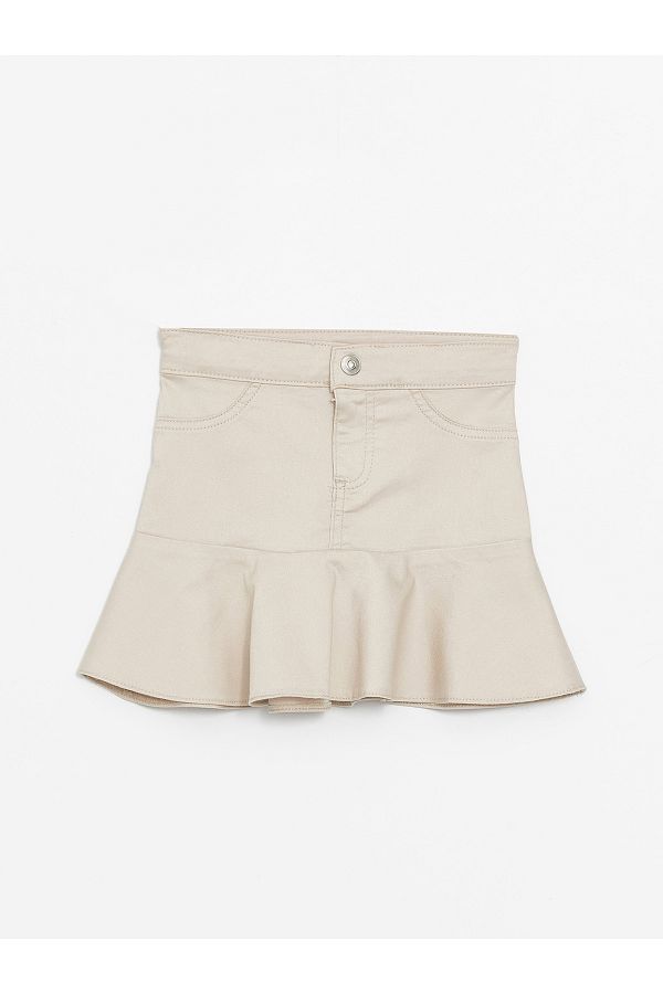LC Waikiki-LCW ECO Basic Κοριτσίστικη Φούστα 1