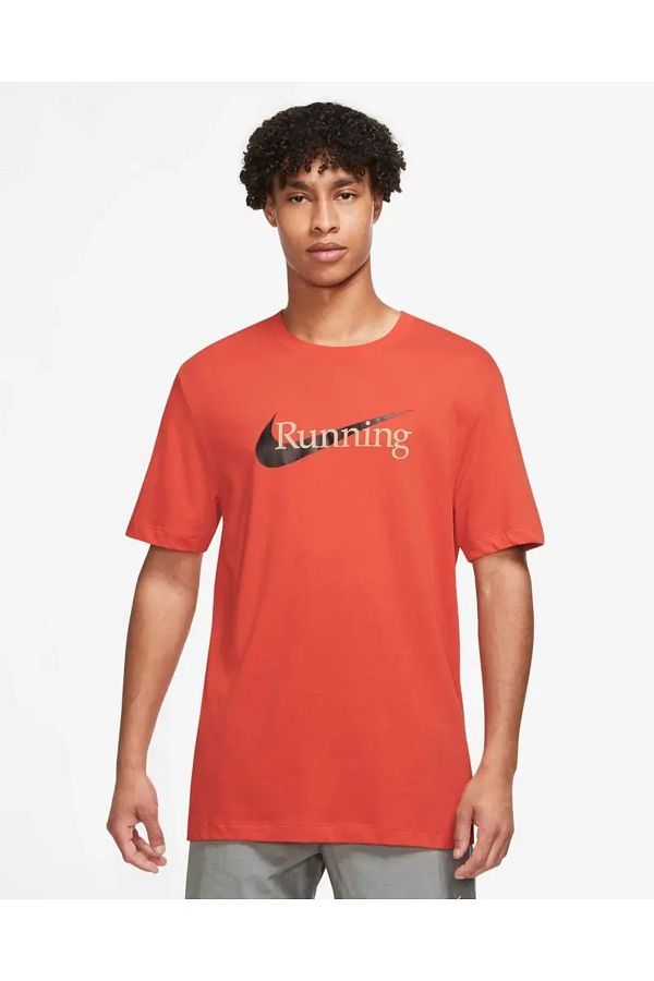 Nike dri fit orange t shirt online