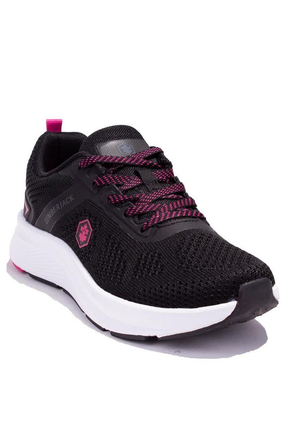 lumberjack-Santy3 Black Orthopedic Daily Women's Sports Shoes 1