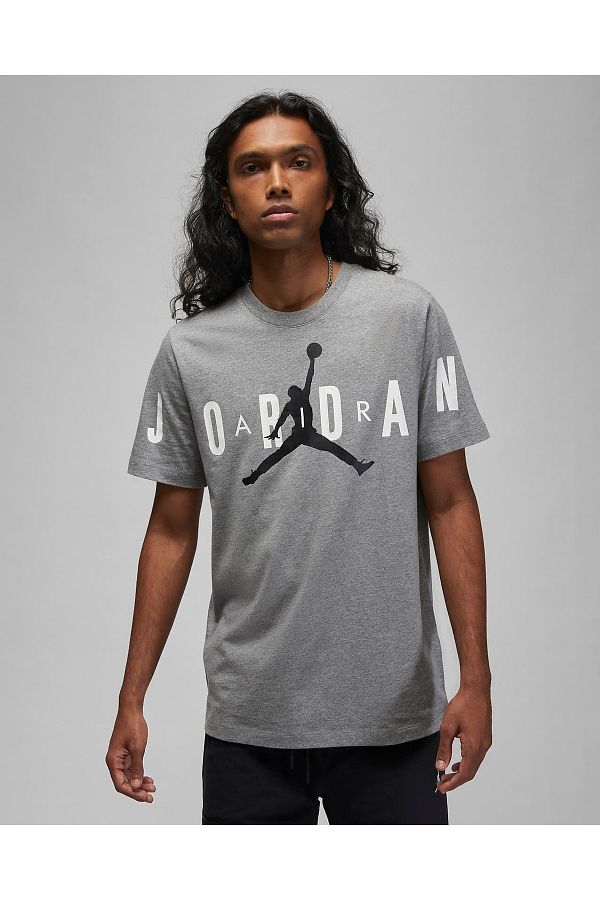 Nike Air Jordan Men s Stretch Logo Short Sleeve Men s T Shirt DV1445 091 Trendyol