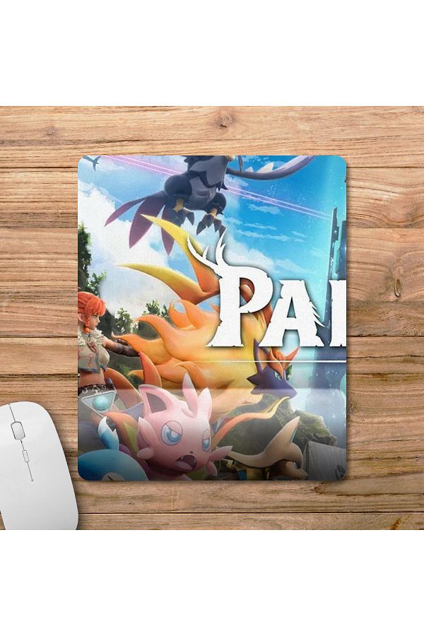 Pixxa-Palworld Mouse Pad with Wrist Support Model - 3 1