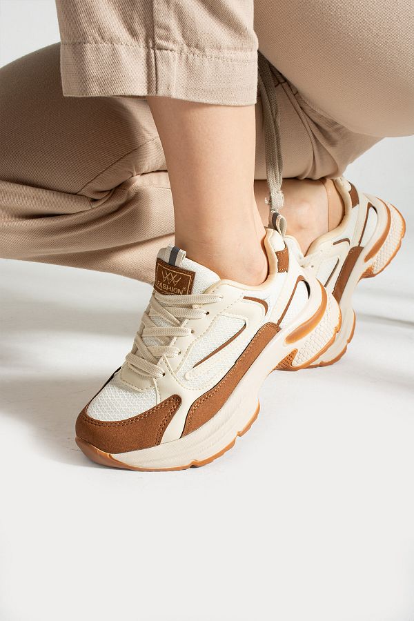ICELAKE Verona Fash Women s Retro Thick Sole Casual Sneaker Sports Shoes Trendyol